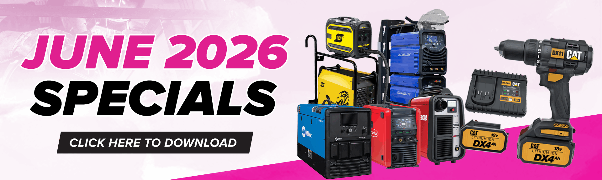 Silverwater Welding June 2026 Specials and Promos